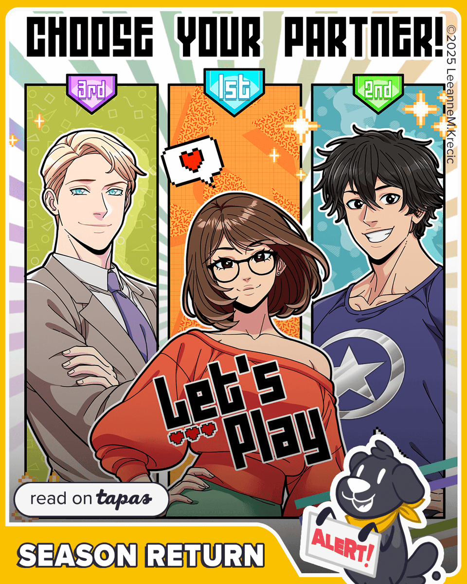 tapas_app's tweet photo. Season 4 of Let's Play is now available here๐https://t.co/u9YJKKYBuU
#readontapas #webcomics #letsplaycomic https://t.co/HOVrgEg7zz