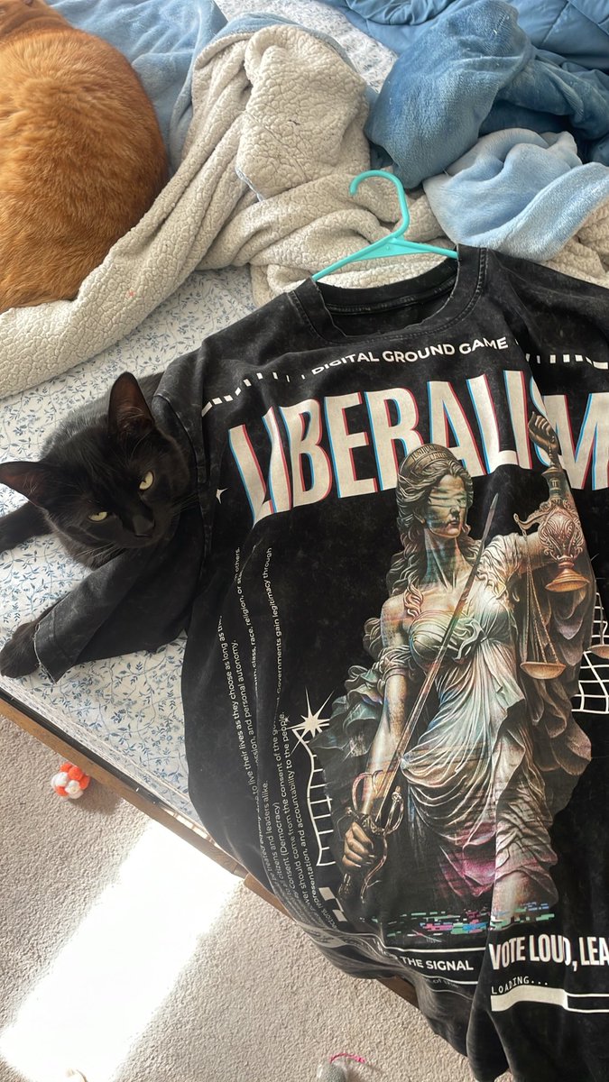 OddHumanSteve's tweet photo. Just got my @DigitalGroundG Liberalism Shirt today! Cant wait to wear it at gigs and canvassing opportunities! https://t.co/4mkfYoRs7h