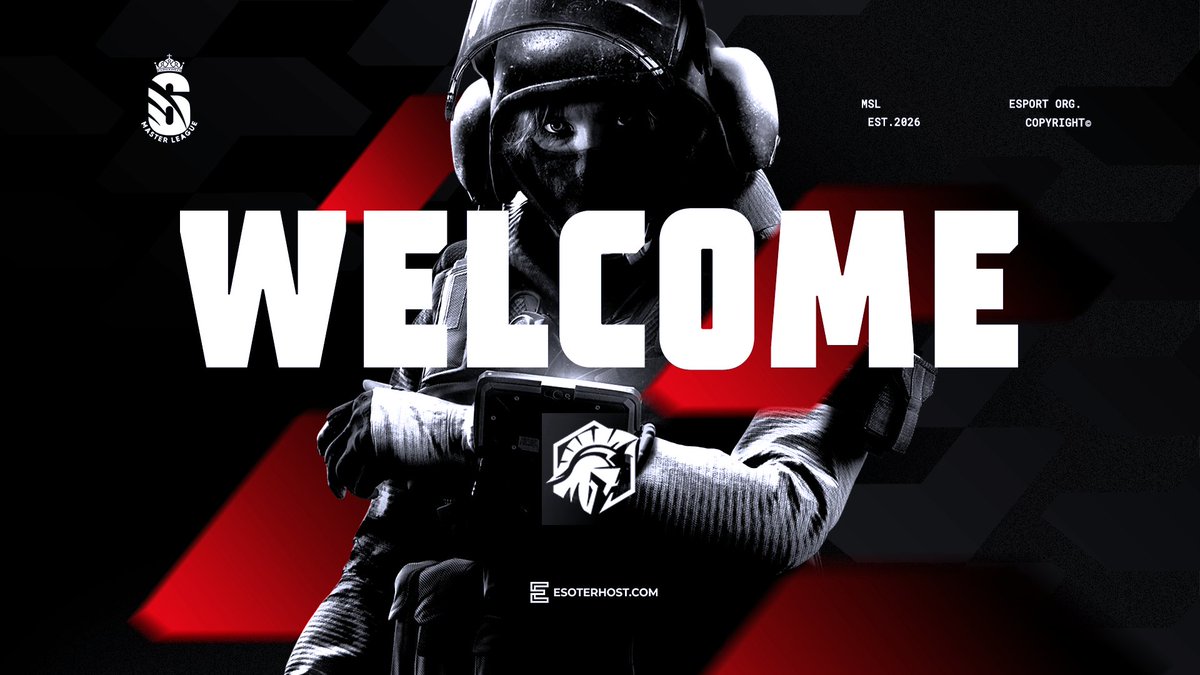 MasterSixLeague's tweet photo. TEAM ANNOUNCEMENT

Let's welcome our 24th registered team.

@EquallyEsport   officially joins the race to become one of the founding teams of the MSL.

Who will be next? 👀

📝Registration is now open.

#MasterSixLeague #MSL #RainbowSixSiege #R6Esports https://t.co/wwkFo6WHkL