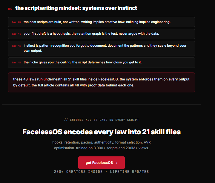 fyreinteractive's tweet photo. the 48 laws of faceless youtube scriptwriting: https://t.co/mQWPlknFG3