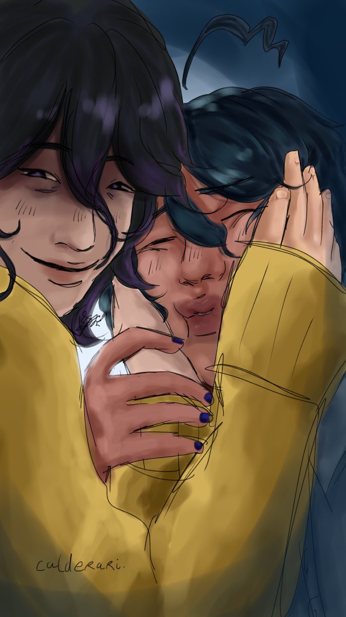 chrqueerstian's tweet photo. Nooo Kokichi don’t squish his face like that!!!!!!!!!!!!!!!!!!
#saiouma #saiou #kokichiouma #shuichisaihara #ousai #🔎🏁 https://t.co/krSJanBfbP