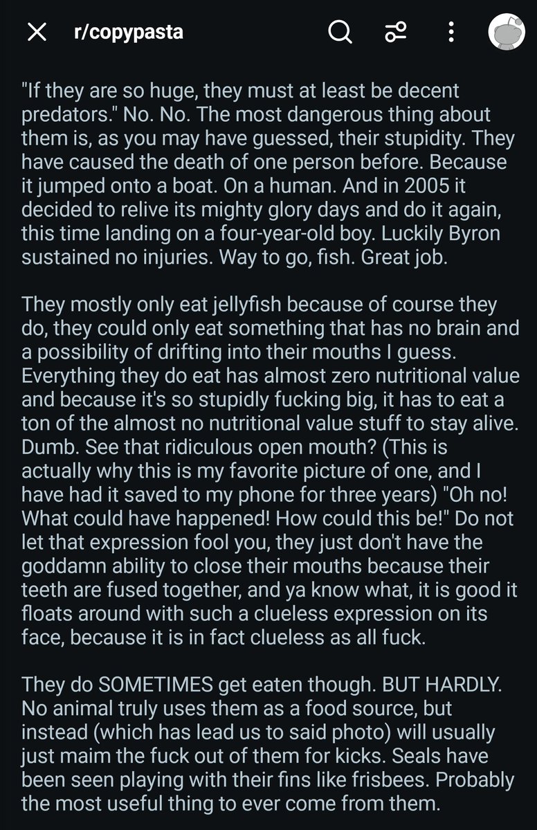 RecoverinZombie's tweet photo. @ABC May I introduce the most epic rant about sunfish. https://t.co/2T3BANnguT
