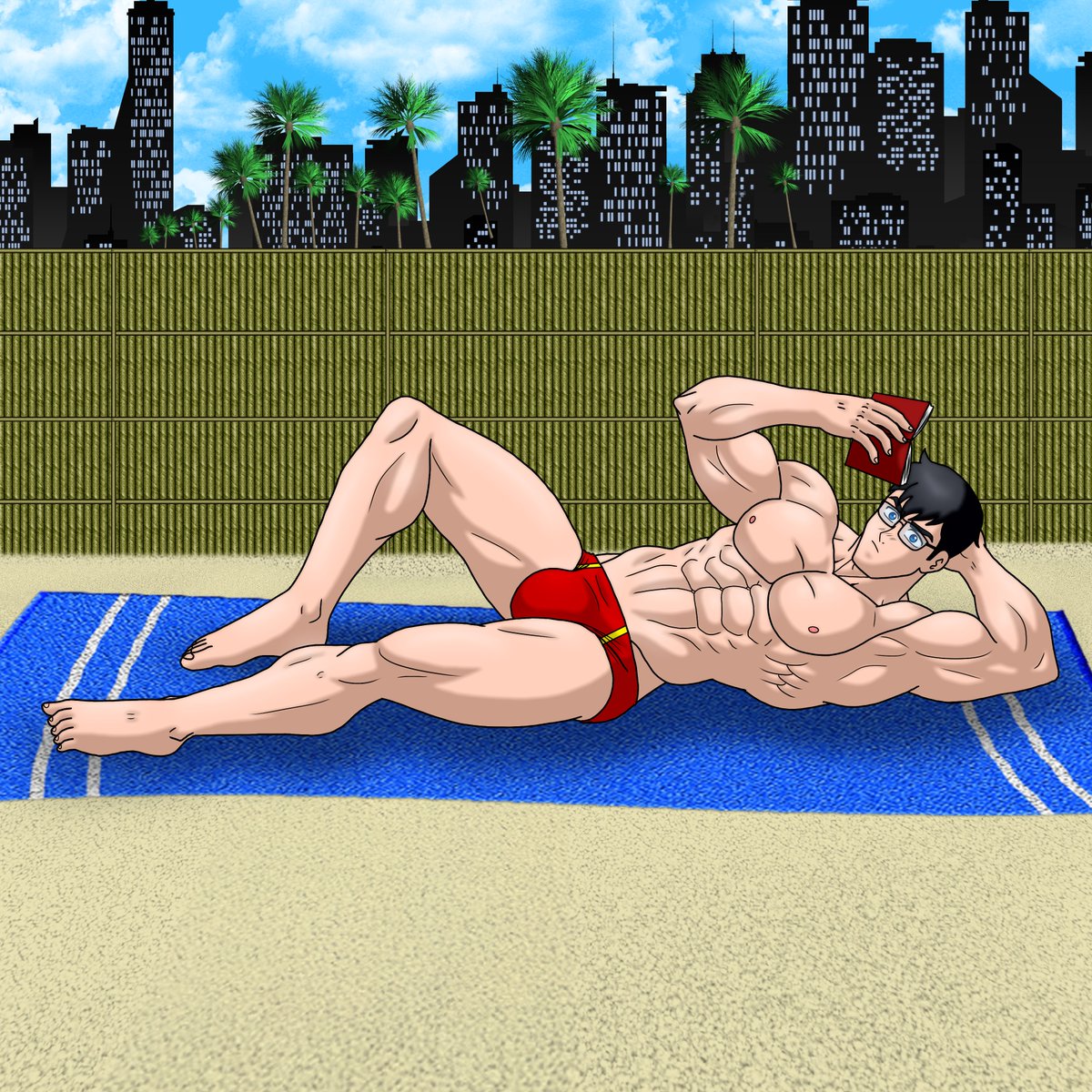 09tuf's tweet photo. Clark In Speedo
For commissions: ultimate09tuf@gmail.com
#Superman #MyAdventuresWithSuperman #ClarkKent #dccomics #Yaoi #bara #Sexy #Muscle #gayart #Speedo https://t.co/D1ucy0w3hN
