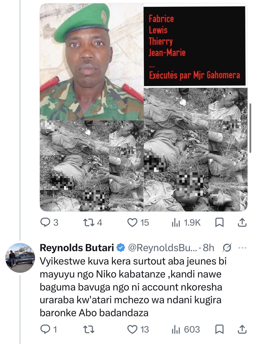 12amorFati's tweet photo. @ReynoldsButari @IntareZamweziGi Uze kubwira @pnininahazwe uti hari impamvu Amor Fati utamufise muri aya ma pictures (témoignage muri space yawe). Bishwe ngo hatewe Amakambi. @pnininahazwe arazi abateye Amakambi n’iyo bakuye inkoho. Yari muri #CNARED na #Sinduhije. Hari vyinshi azobazwa cane. https://t.co/mNSYr91wjn