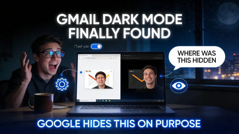 websticknl's tweet photo. 🔦 Why Google Hides Gmail Dark Mode: It's Like Finding Waldo https://t.co/u4nxGnAF98 #GmailDarkMode #DarkMode #Gmail #GoogleTips https://t.co/FVI8zKk0qT
