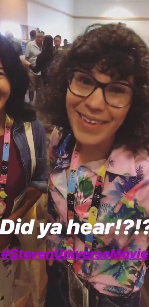 davidmarchie's tweet photo. Here's to 8th Anniversary of my main idol @rebeccasugar coming out as non-binary at SDCC (San Diego Comic-Con)! #StevenUniverse #8thAnniversary #RebeccaSugar #LGBTQ #CartoonNetwork https://t.co/5Fmkuk4GwY