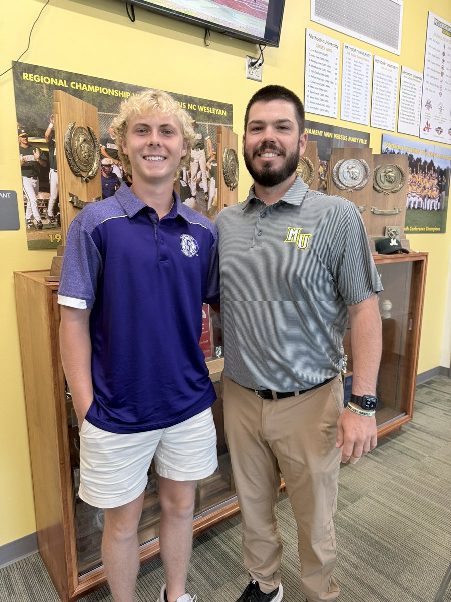 jonwestin_Beams's tweet photo. After a great camp and conversation with Coach Martin and Coach Teem, I am blessed to say I have received my first college offer from Methodist University! I am beyond thankful for this opportunity! 
#co2027 #baseball #AGTG @SpencerMartin27 @zachs_teem25 @MethodistU_BSB @rebs_bsb @ScorpNationSE