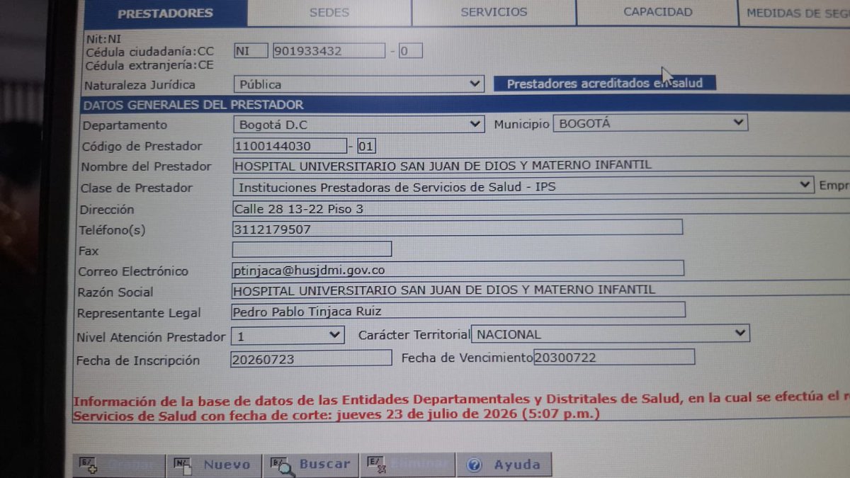 QuinteroCalle's tweet photo. Quiero agradecer a la Secretaria de Salud de Bogotá, y en especial a su Secretario, por su gestión en la habilitación del hospital del San Juan de Dios. Quedamos a un paso de que se convierta en realidad el sueño del Presidente @petrogustavo y una de las mayores inversiones en la historia de Bogotá.