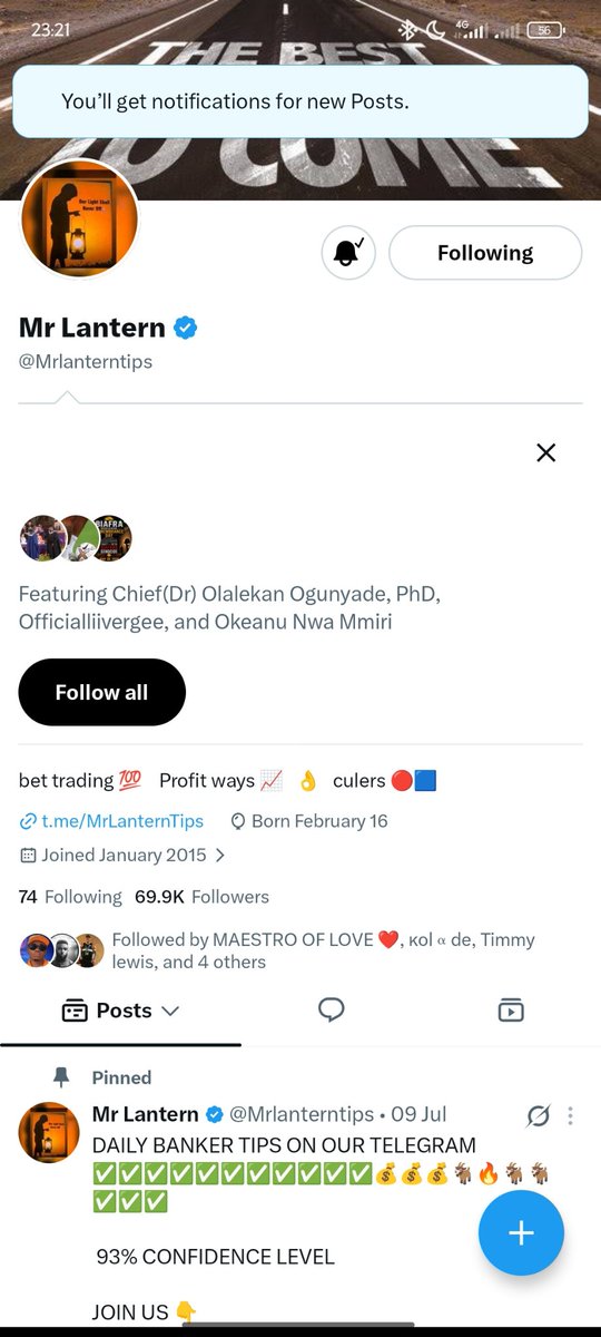 Obiorah_Inc's tweet photo. @jujupunte @Mrlanterntips 8103337916
Opay

Done boss🙏 https://t.co/lhcZsfVA4n
