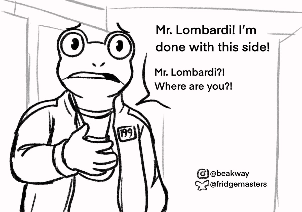 Fridgemasters's tweet photo. Star Fox Squid Game AU - Slippy fucking dies #starfox #starfoxfanart #falcolombardi #slippytoad https://t.co/Wil9SOjs8U