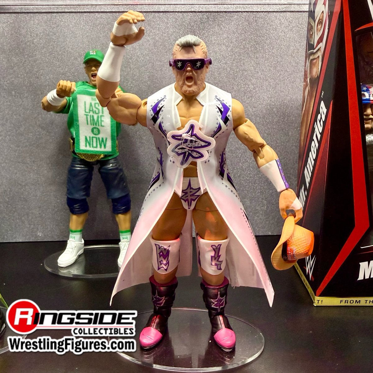 RingsideC's tweet photo. Zack Ryder Defining Moments Ringside Exclusive on display at #SDCC2026 Mattel WWE Display

Follow us for all your @Mattel @WWE #SDCC Coverage

@TheMattCardona 

#RingsideCollectibles #WrestlingFigures #ComicCon https://t.co/Dg7uCLxjI0
