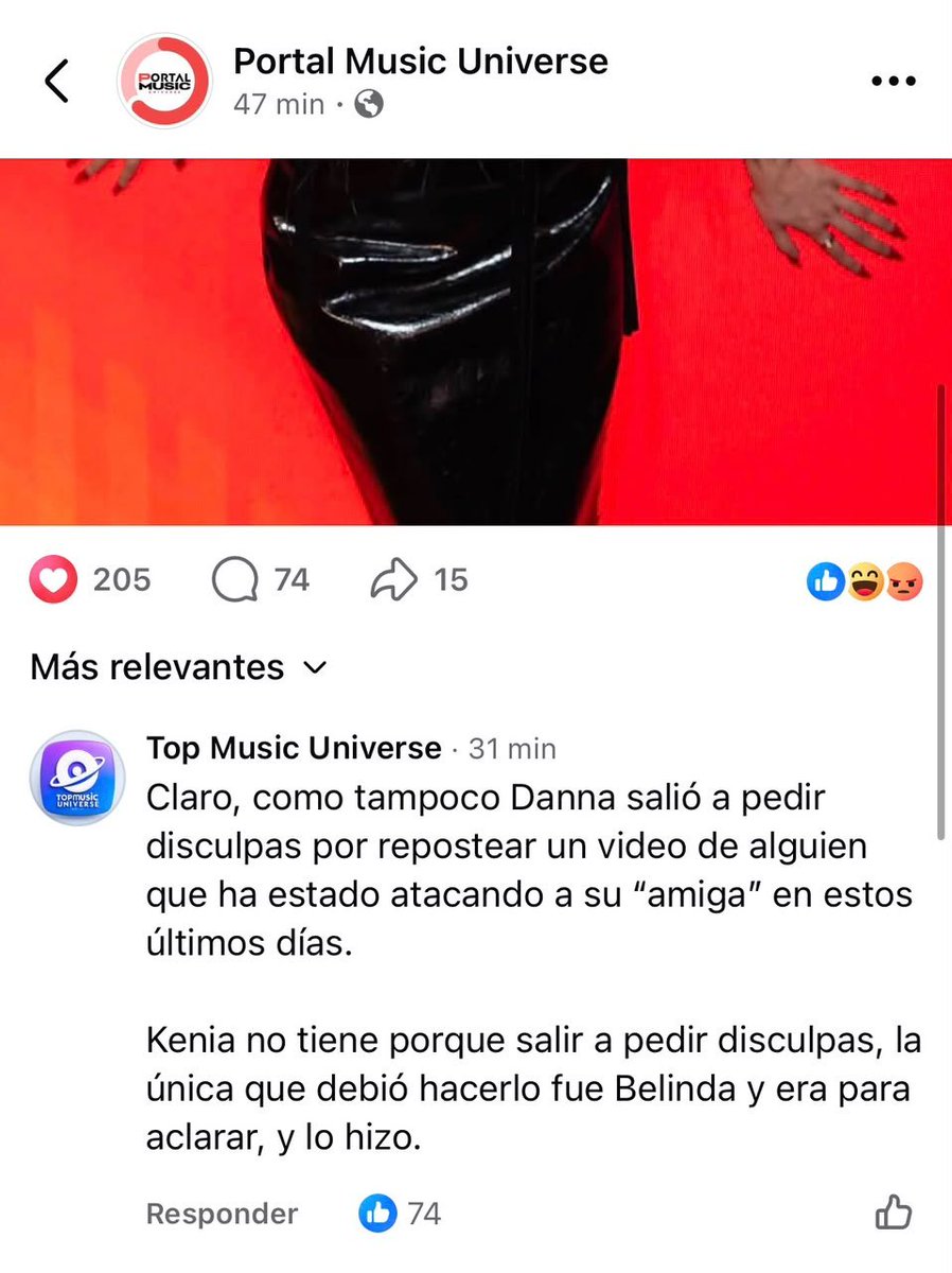 inyourfacek0s's tweet photo. WEYYY, todos de acuerdo con top music universe no??? https://t.co/twOPxWFwZD