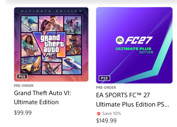 JtheFrog0's tweet photo. EA wasted no time, increasing their prices. Dawg, $150? Does that come with a personal cock sucking sesh with eye contact from EAs CEO? https://t.co/am1z2U8rRz
