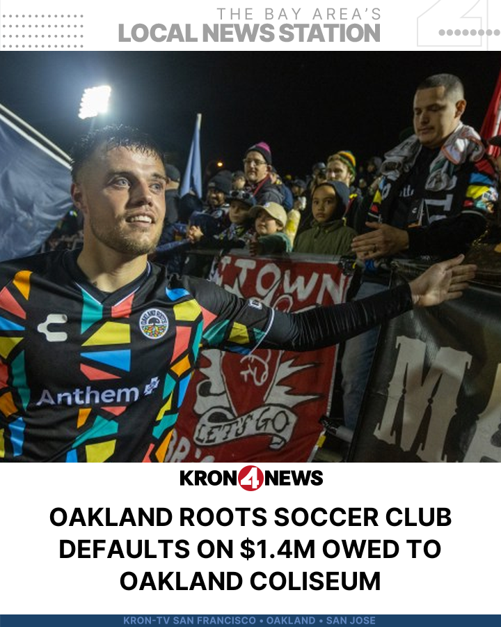 kron4news's tweet photo. BREAKING: Oakland Roots default on $1.4M due to Oakland Coliseum by Friday

https://t.co/ZR0fTsWKQn https://t.co/43ITOwkbFv