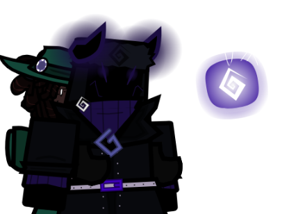 ZavierToon's tweet photo. wow vro im posting shit on here again, (also the mint one is HOLDING the purple one, just to be clear)  #forsaken #robloxoc #homicidalporkchops https://t.co/j8gBvAxKhq