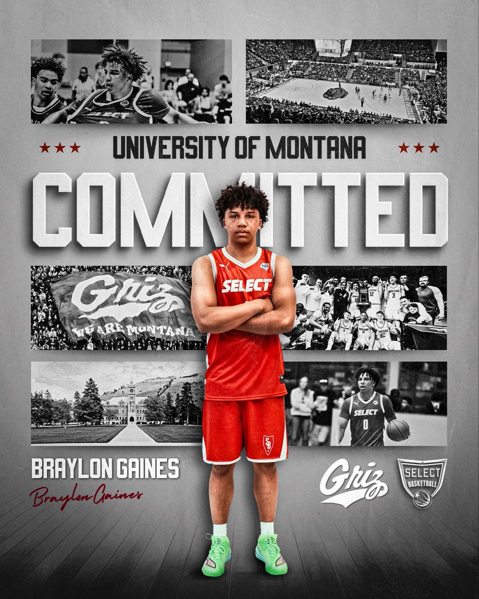 SelectHoopsUSA's tweet photo. Congratulations to @BraylonGaines0 on his commitment to @MontanaGrizBB https://t.co/w3Kc2iXhSA