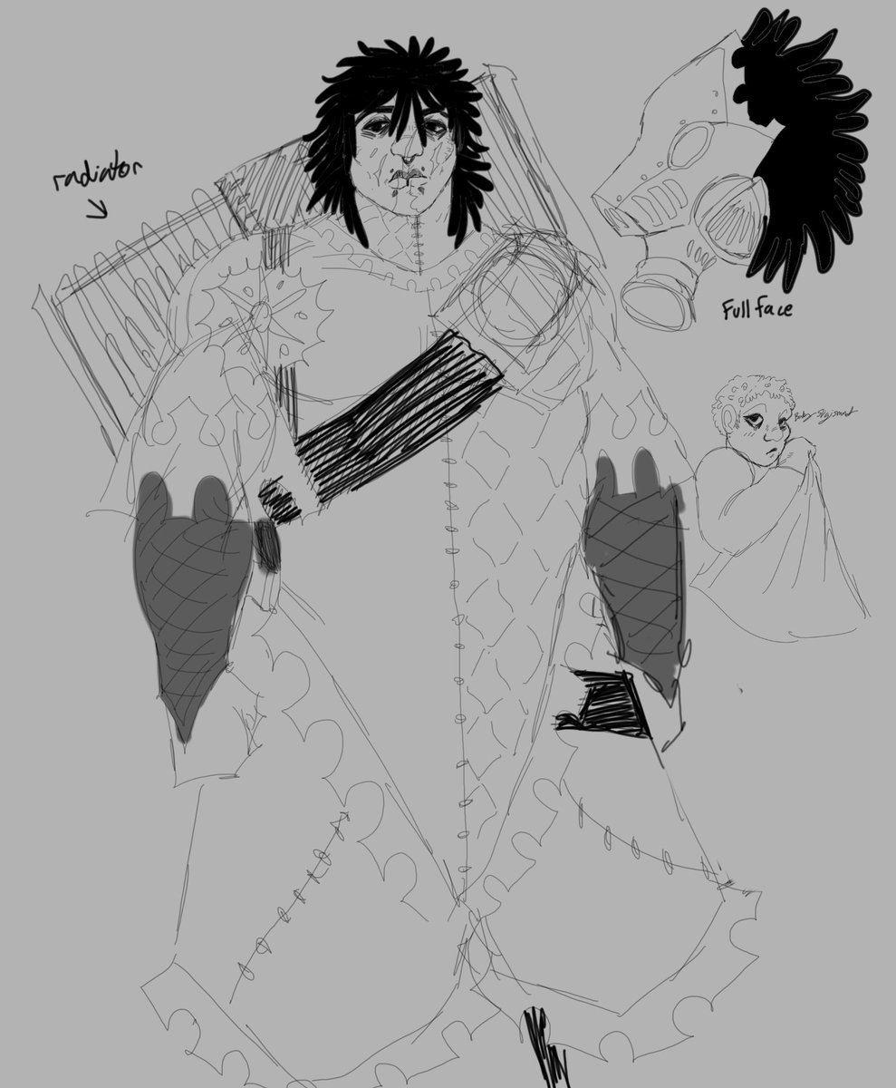 DEADHAWG's tweet photo. Me gachi raider oc Sigismund https://t.co/yFIaCA27C4