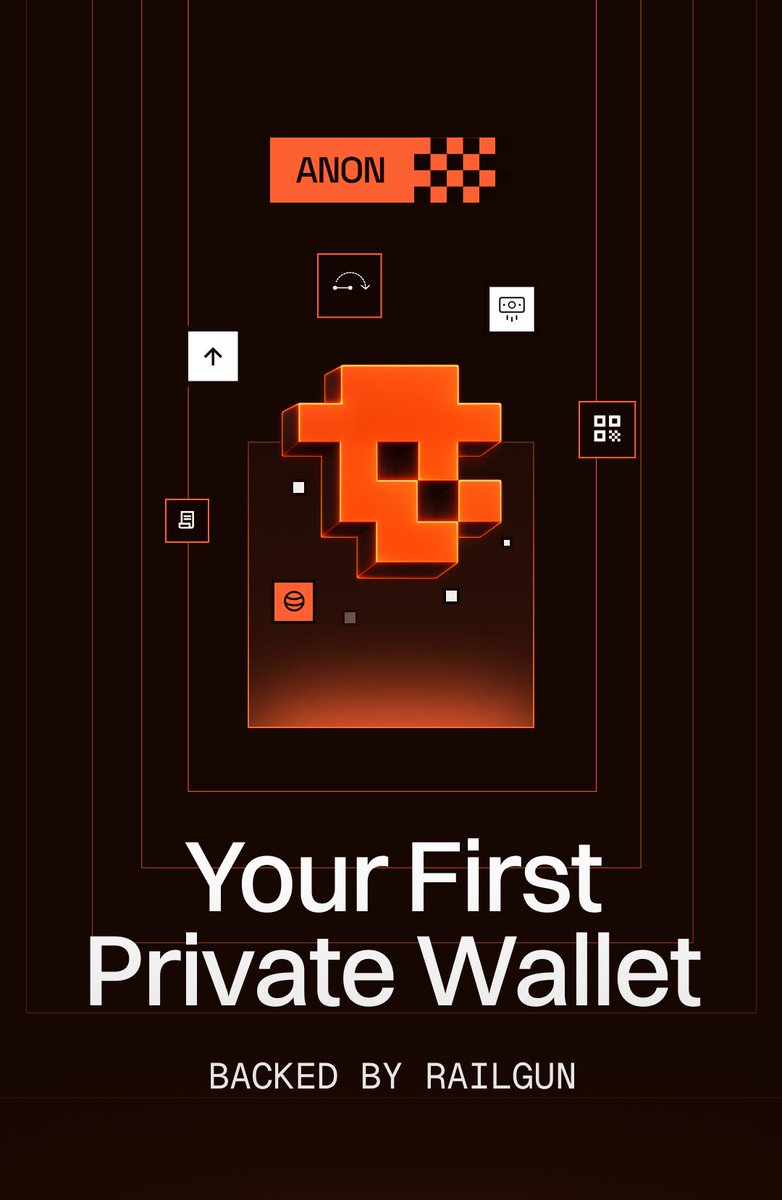anondotinc's tweet photo. 🔥 Mobile Beta starting soon 🔥 

The first completely private crypto wallet on mobile is almost here.  

Shield. Send. Swap --> Stay invisible — all from your phone. Powered by ANON +@RAILGUN_Project!

Join the waitlist before it fills: https://t.co/OE1n6djFpP https://t.co/e02toswRDy