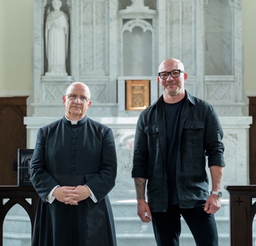 Sachinettiyil's tweet photo. Prominent podcaster Shawn Ryan released his second podcast with Catholic priest Fr. Chad Ripperger after their first episode on spiritual warfare sparked widespread interest in Catholicism, with many viewers saying it inspired them to explore or convert to the faith.

Image: Shawn Ryan