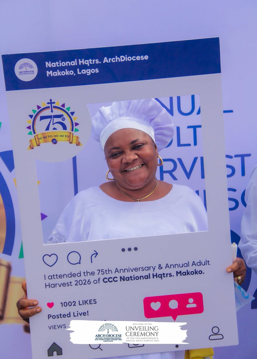 cccmakokonhq's tweet photo. Celebrating 75 Years of Jehovah's Faithfulness—honouring the past, giving thanks for the present, and embracing the future with hope and gratitude.
#75thAdultHarvest #Thanksgiving #75YearsInNigeria #CCCMakokoAt75 #JehovahsFaithfulness #CCCMakoko #CCCWorldwide https://t.co/SwXul55aFo