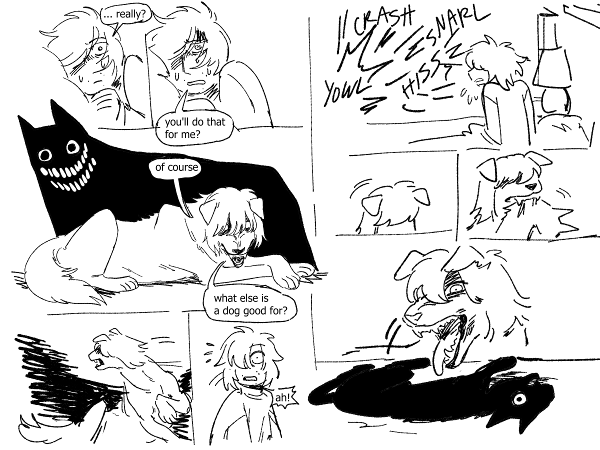 bakedbananners1's tweet photo. good dog #deltarune https://t.co/ukdOMYV0sC