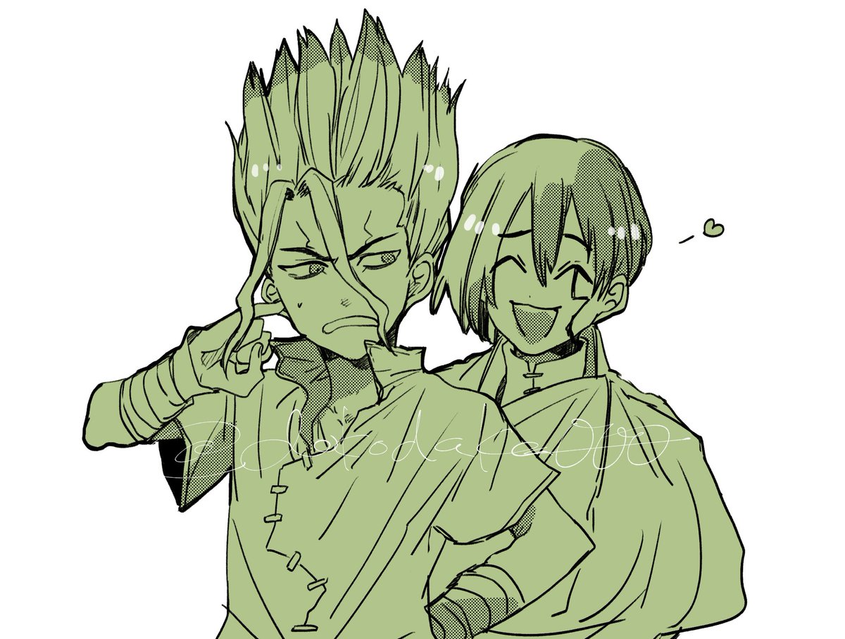 dokodaka000's tweet photo. 3巻読んだ！　あんなに悪い顔してるゲンが、ここから千空ちゃん！て懐いていくのかと思うと愉快 https://t.co/XNTpXt9zTm