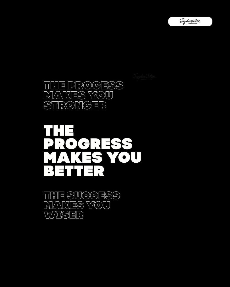JugularWriters's tweet photo. Trust where you are. You're becoming more than you realize.
❤️ Like if you're embracing the journey.
💾 Save this for the days growth feels slow.
🔁 Share it with someone who needs the reminder to keep going.
#growthmindset #success #discipline #selfimprovement #jwposts https://t.co/qDIszJYZ1h