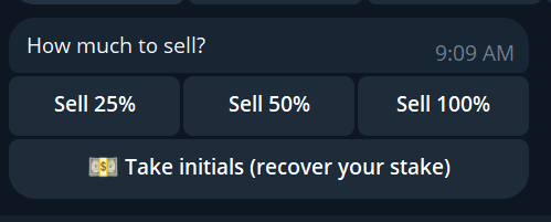 ChirpTradeApp's tweet photo. Take Initials is live - one click on the sell. https://t.co/p8EhuhrsBs