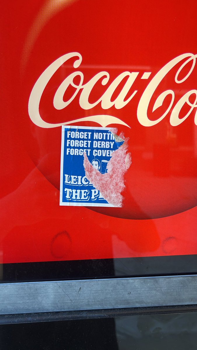 cmxivsrfc's tweet photo. @UFS2013 want a good advertisement for your stickers? This has been on a vending machine in the USA for 3 years. Very little picked off in a year. https://t.co/ZrabRChAZ6