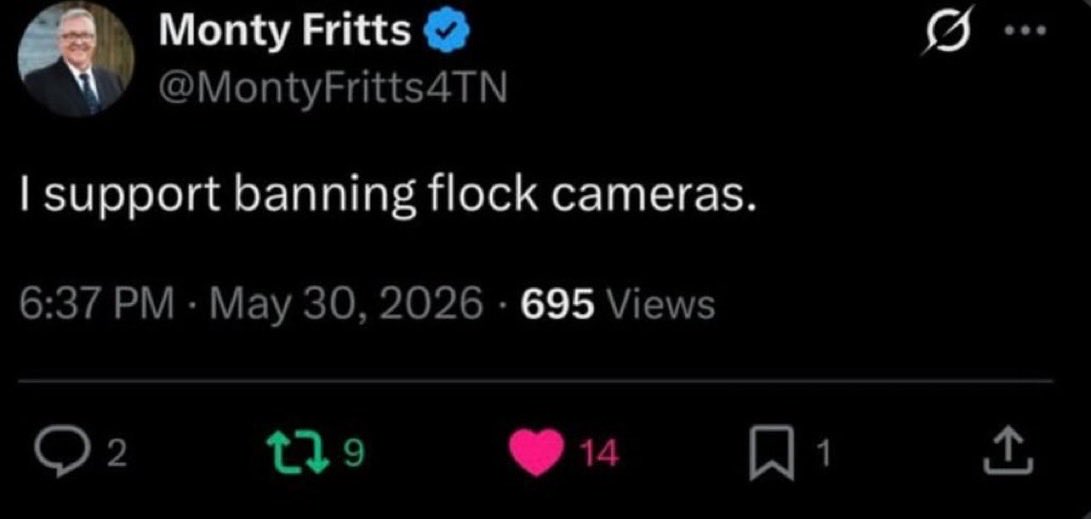 browsingllama's tweet photo. @remarks Kind of awkward considering he is all about team Marsha and she supports them. 😬
@MontyFritts4TN said he would ban them before it became a popular talking point https://t.co/yUffmKPbAv