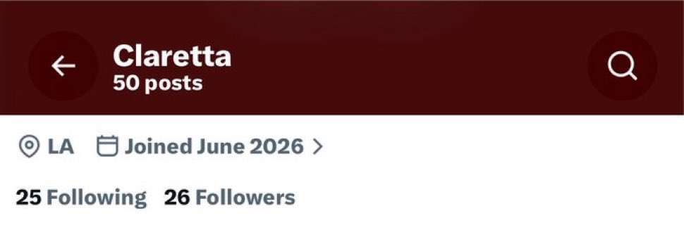 Claretta tweet media