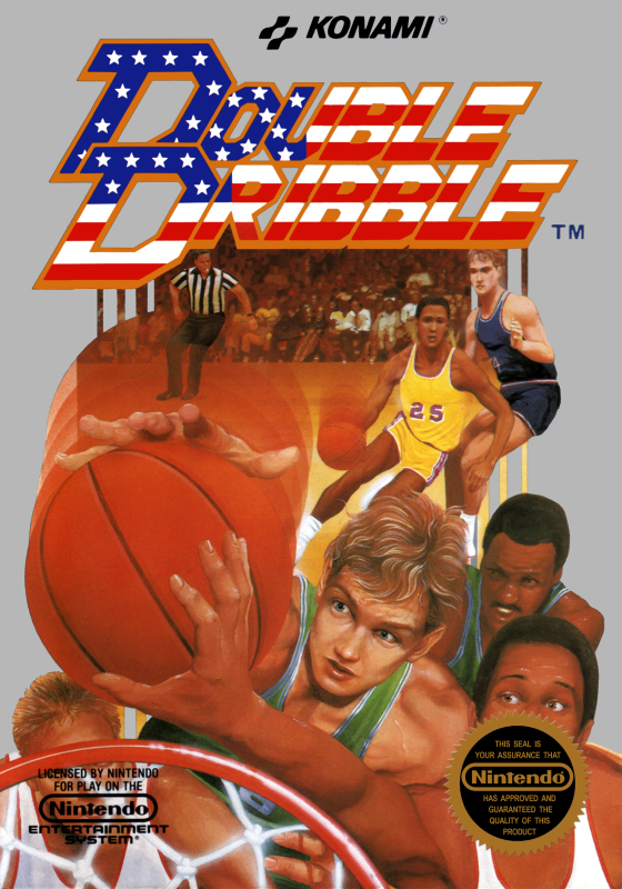 RetroMemoriesHQ's tweet photo. July 24, 1987: Double Dribble was released on the Nintendo Entertainment System in Japan. https://t.co/kPtw4dXuQv