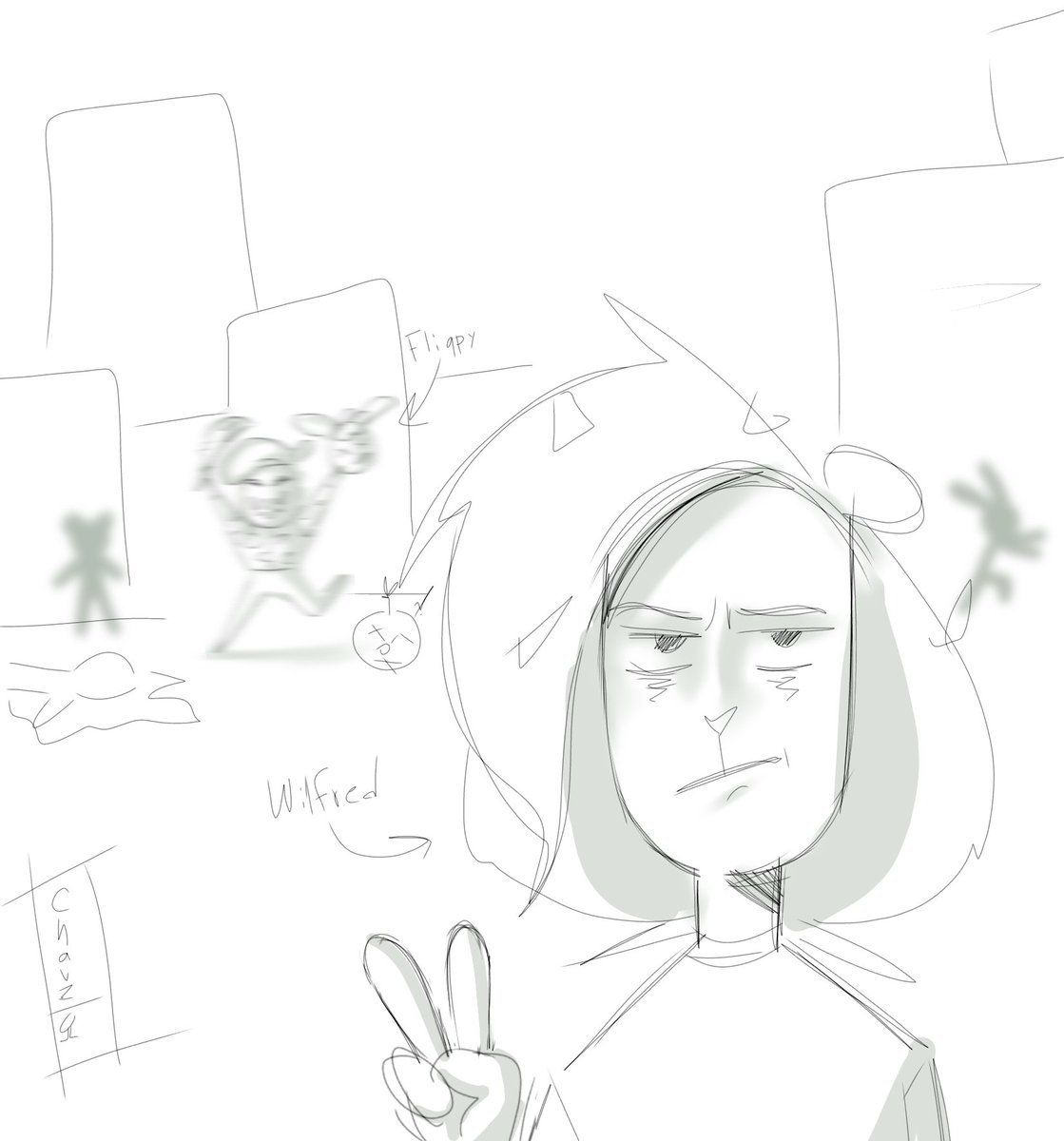 Chavz_art05's tweet photo. ✌️😑
#htffankids #htf #HTFfanart #flippy #fliqpy https://t.co/xklDzX31zB