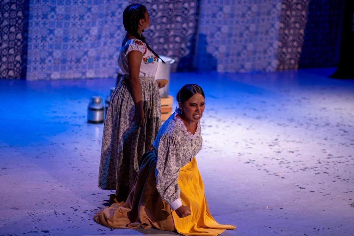 AntYucatan's tweet photo. "El teatro es político, como lo es todo lo que sucede a nuestro alrededor", afirmó Vania Mejía López al inaugurar el festival, destacando que el @AntorchaOficial defiende el arte como un derecho del pueblo y no como un privilegio. #TeatroPopular https://t.co/LrwAHary22