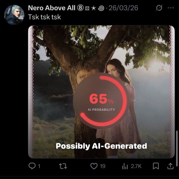 xmarxxel's tweet photo. remember when olivia rodrigo’s album cover leaked and her fans were calling it ai slop 😭😭 https://t.co/g5D1qhVZcx