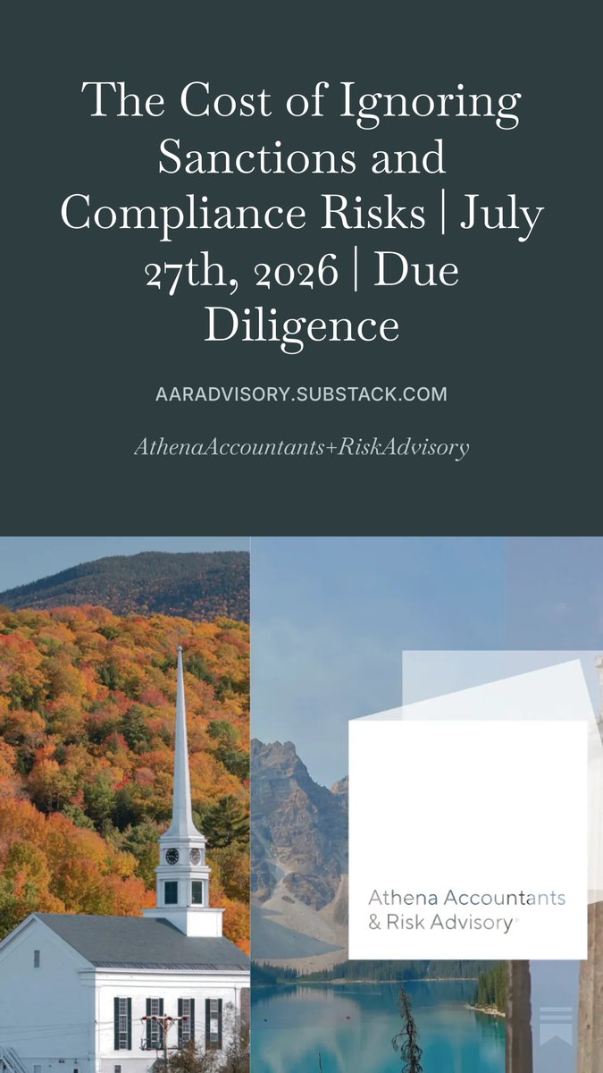 aaradvisory's tweet photo. Due diligence is no longer just about the numbers. Sanctions exposure, AML controls, beneficial ownership, and third-party risks can determine whether a deal creates value or becomes a costly liability. Compliance is now a strategic advantage.

Read more:
https://t.co/5CAG4CSK0U https://t.co/0XjSjuJjnH