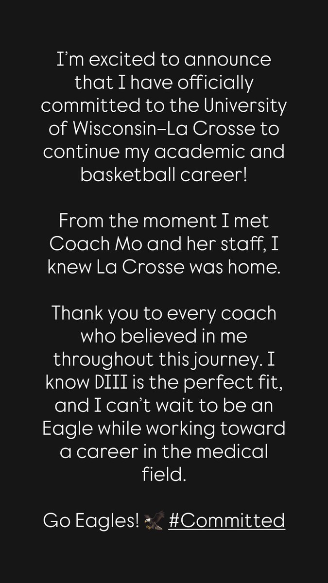 Hayden_Lauer11's tweet photo. 🦅🦅🦅

@UWLEaglesWBB @MoranLonning 
@A_hooper20 @CoachDeja0 https://t.co/V9vpof8LEt
