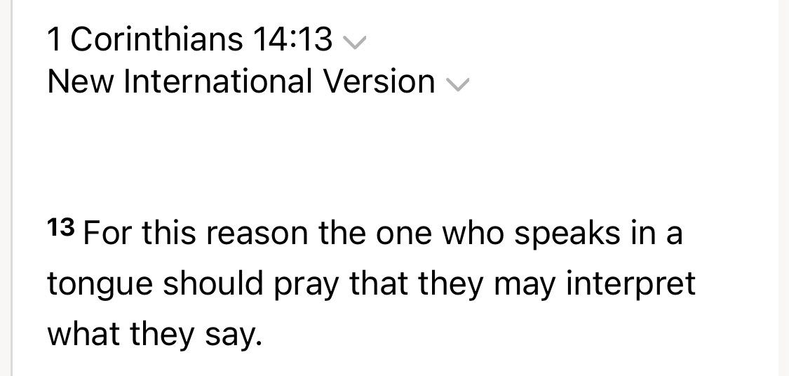 JayDorian3's tweet photo. @project_zahar @MikeWingerii But in the Corinthian church, I assume that the occurrence in Acts 2 wasn’t the norm, so Paul asked whoever spoke in tongues to pray that they may interpret what they spoke, for the hearers to benefit. https://t.co/xfeVySxUob
