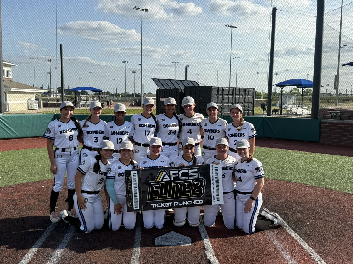 kirstensoftball's tweet photo. Made it to the elite 8!! We play tomorrow at 11:15 at Championship Park on D20. Come watch us! 
@coachchuck16u @Bombers_16u @MaxPreps @D1Softball @TCSFastpitch @thealliancefp @LineDsoftball @ExtraInningSB @SBRRetweets https://t.co/U31avYGMXq