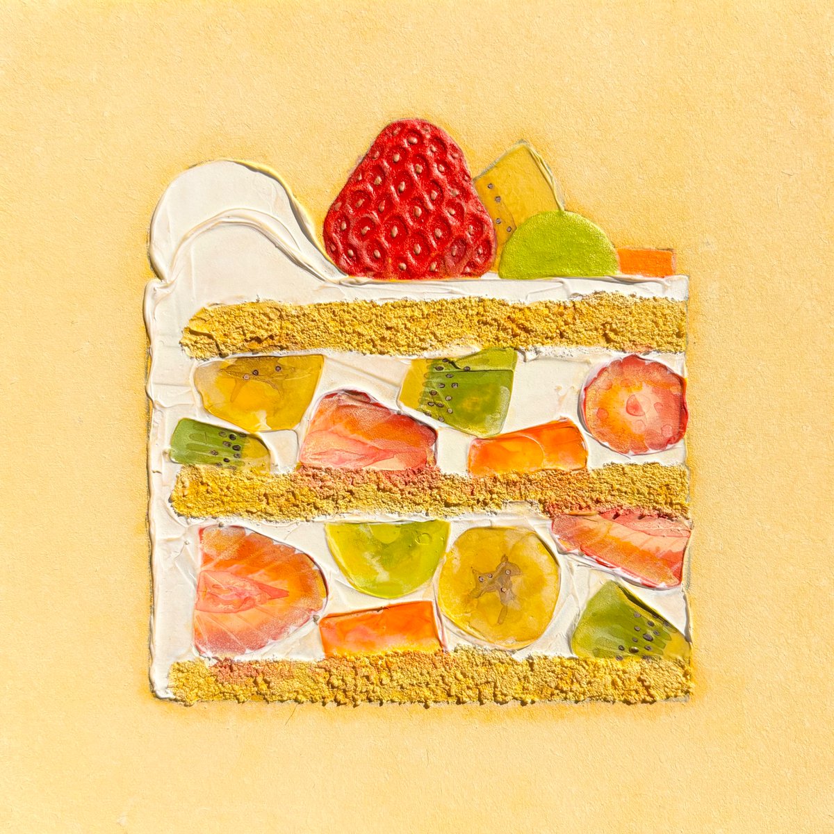 kawaiimatiere's tweet photo. フルーツショートケーキ https://t.co/FyvBC4RVhr