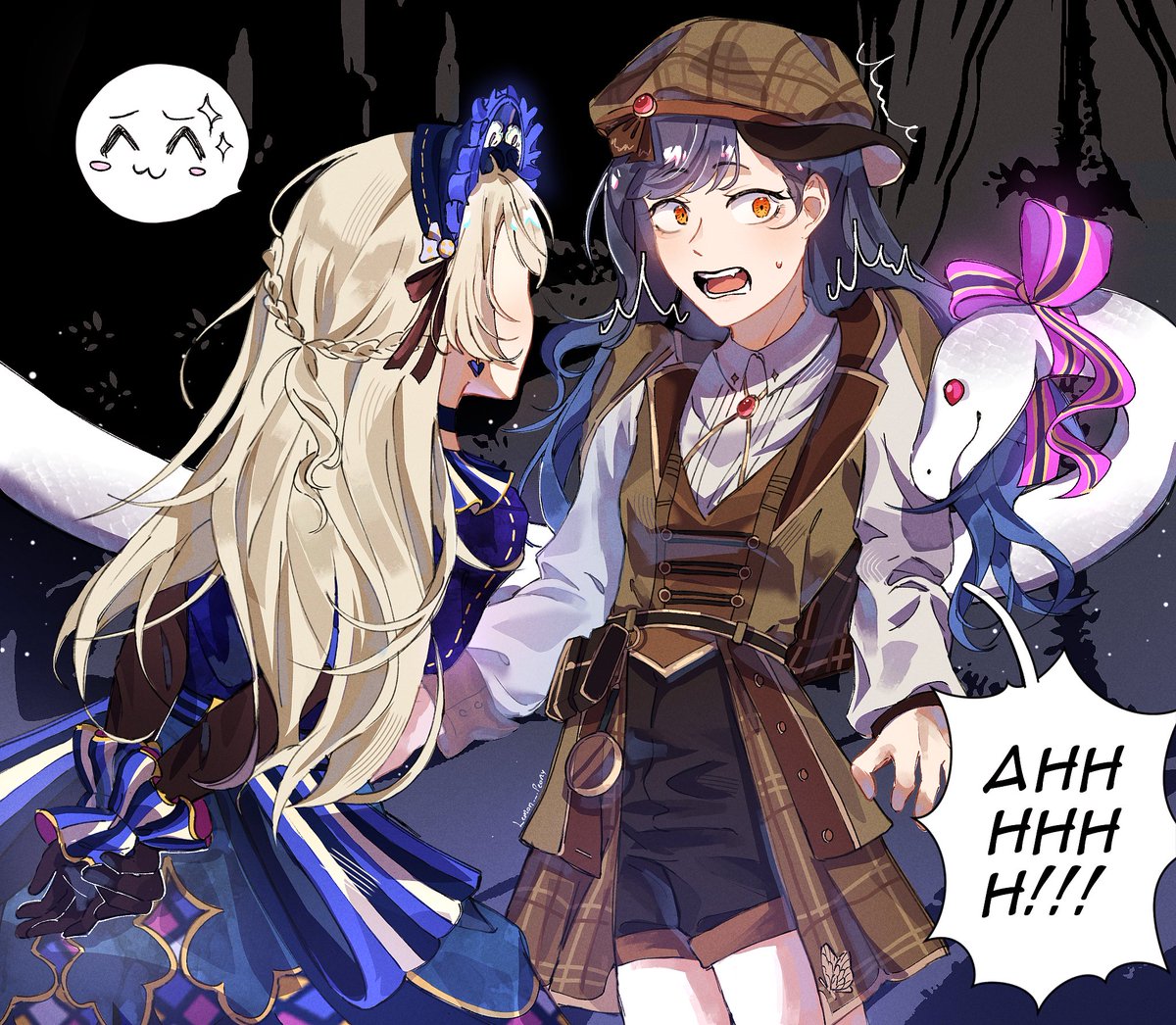 Lemon_peony_'s tweet photo. Day 1 - medieval/fantasy #Anhaneweek2026 #anhane https://t.co/mgzPploOkU