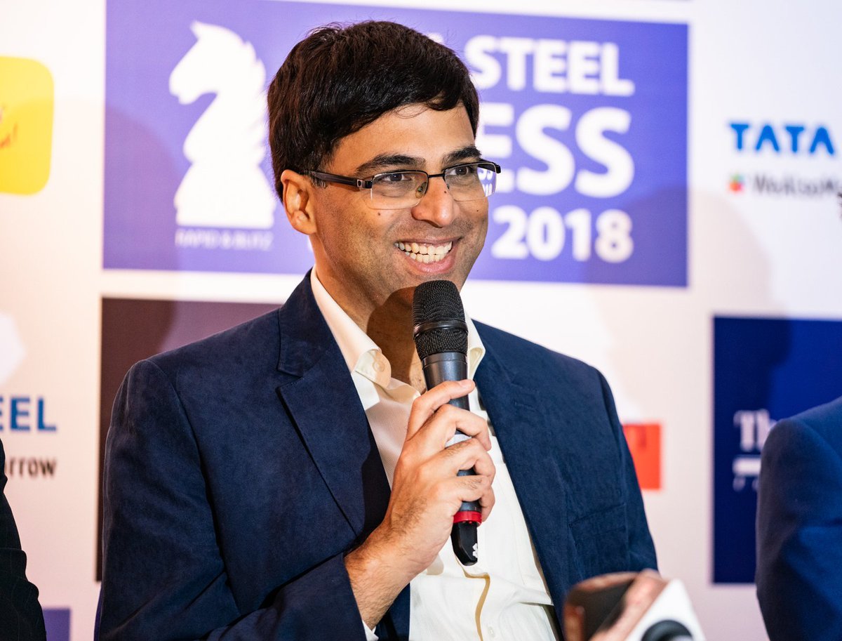 TheKhelIndia's tweet photo. 🚨 LEGENDARY VISHY ANAND WILL TAKE OVER AS THE FIDE INTERIM PRESIDENT ♟️

International Chess Federation (FIDE) President Arkady Dvorkovich has stepped down as FIDE President after being added to the EU Sanctions List https://t.co/N6nrhbQb4K