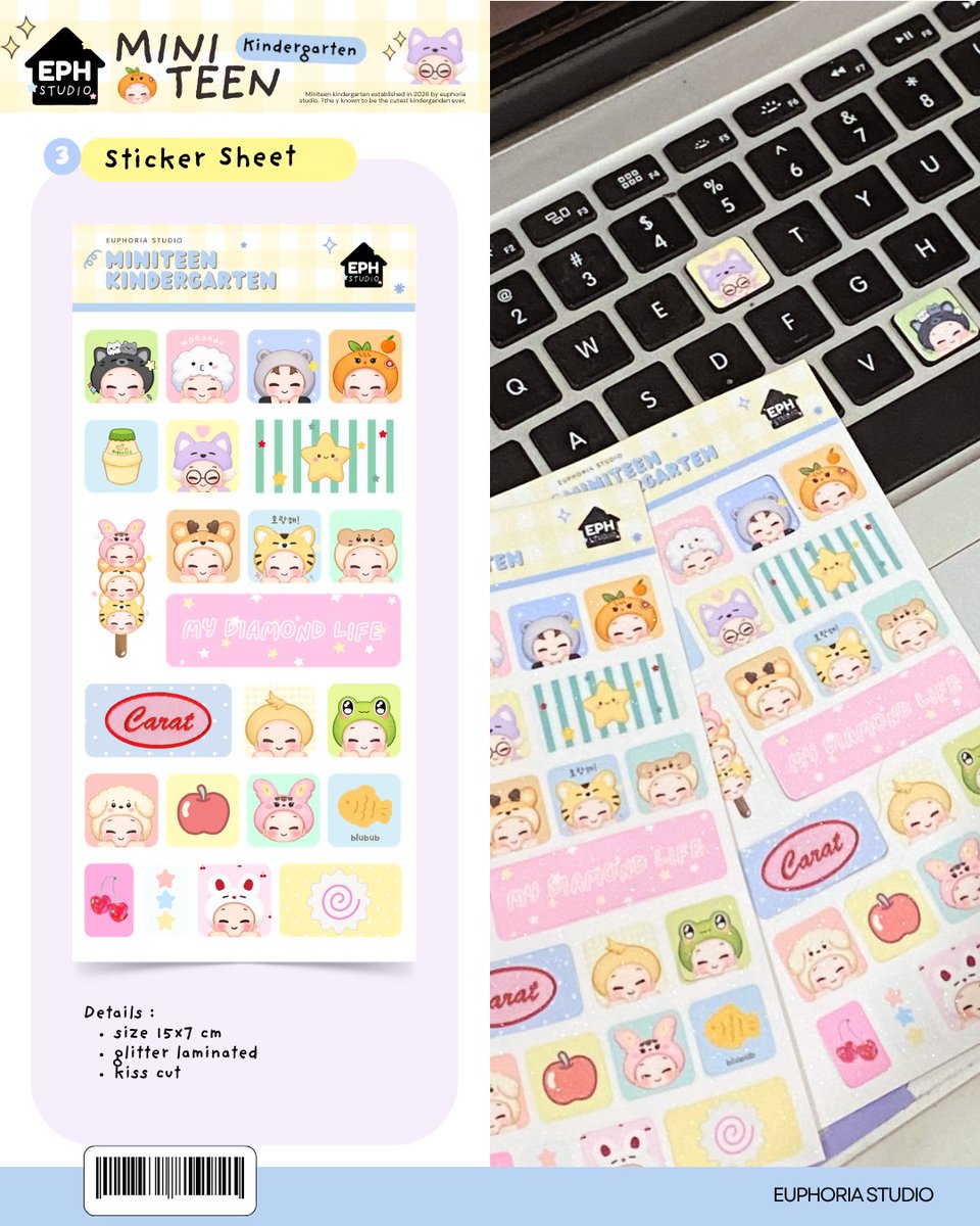 sebongsarang's tweet photo. WTS LFB SEVENTEEN MINITEEN KINDERGARTEN COLL

Hippers - 250 
Keyring - 280
Sticker sheet - 160
Dango phone strap - 160
Mini sticker - 150
Mirror - 250

Dop: Aug 30

Mine + quantity + item (indicate member/s if applicable) https://t.co/ayrb7SQSIm