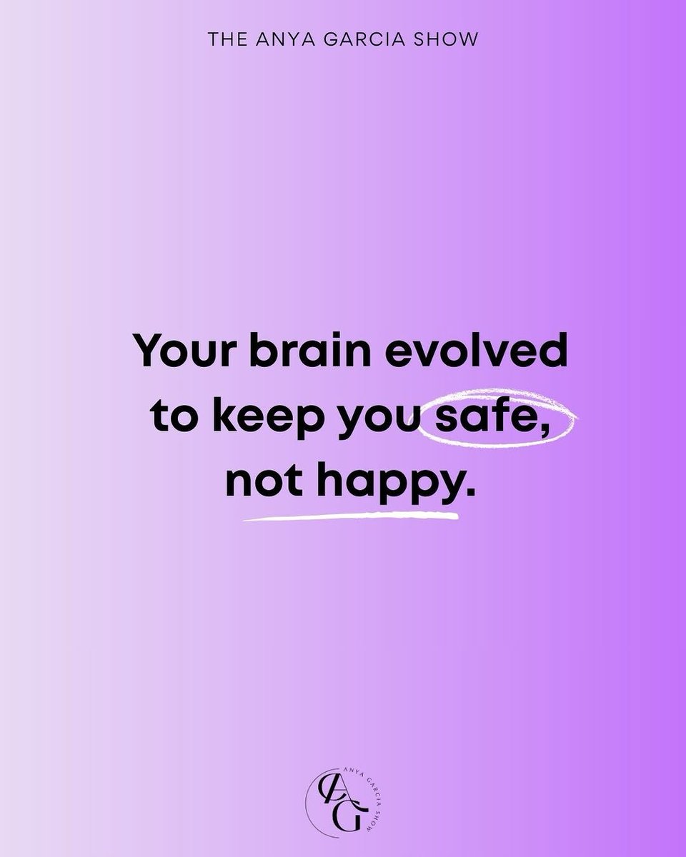 masonalyf1kr's tweet photo. Your brain 🧠 evolved to keep you safe, ❌ not happy.

Thousands of years ago that meant scanning for real danger.

Lions 🦁 in the grass.

Being cast out of the tribe.

But today’s “lions” look different.

→ Comparison.
→ Judgment.
→The quiet fear that... https://t.co/ek47w3QyhS