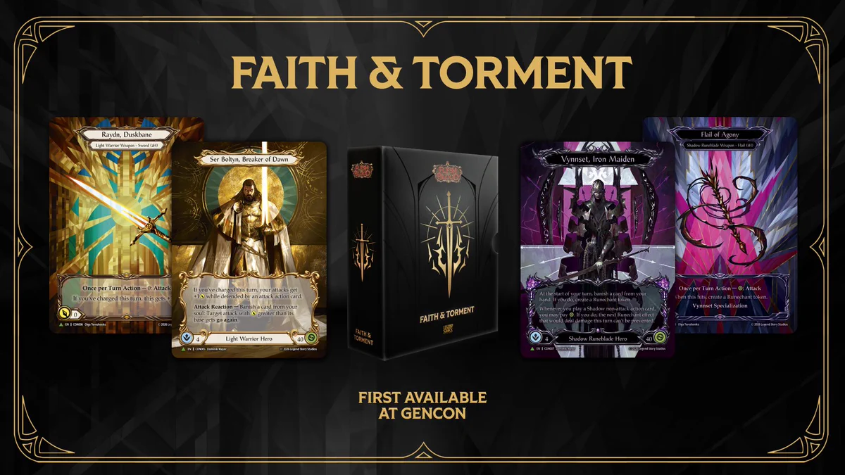 Flesh and Blood na platformě X: „Only ONE WEEK until Gen Con