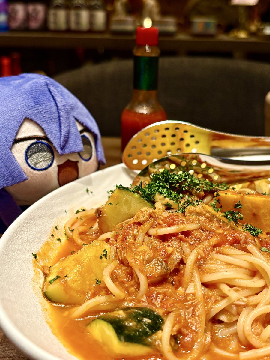musique_77's tweet photo. 景くん、33歳おめでとう🎉🎉🎉
パスタ🍝とケーキ🎂⊂(ΦдΦ )お食べ！
 #長尾爆誕 https://t.co/oUTBYPksEH