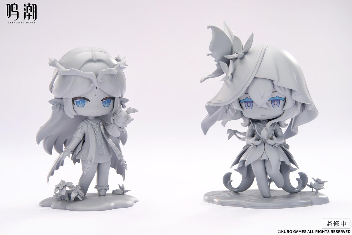 WuWa_Verse1's tweet photo. Cartethyia &amp; Shorekeeper Q-Version Figure prototypes revealed!

#WutheringWaves https://t.co/SL1EmwMv9j