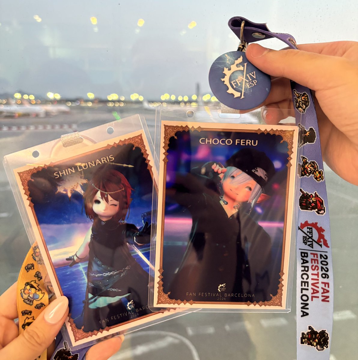 Soubixcos's tweet photo. ONNNNN THE WAY !!! #FFXIV #FFXIVESP #FANFESTBERLIN https://t.co/hWLSx2KEW5