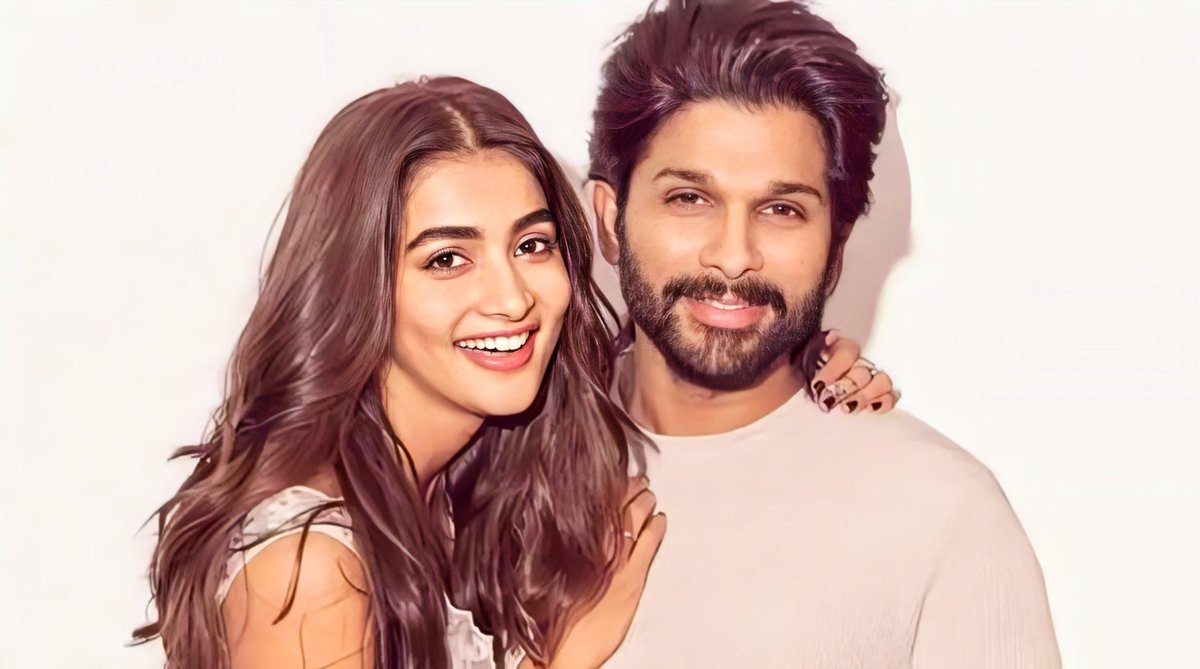 CineScopeSouth's tweet photo. #PoojaHegde reportedly locks major edge for #AlluArjun's next. 👀

Buzz suggests parallel pre-production is underway, with a look test also said to be done. https://t.co/44LjqbaOaz