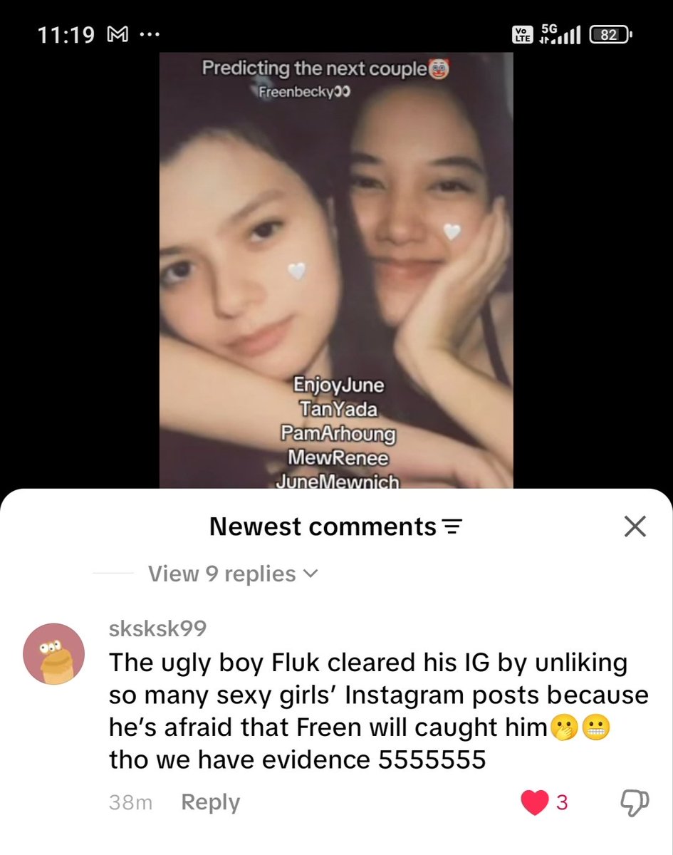 Mayday1682's tweet photo. Just now I have come across with this comment... 😂 LoL he intended to clean up womanizer and flirting with the sexy girl images I assume 🤭

#srchafreen‌ 
#FreenBecky‌ https://t.co/nEqa43CNvB